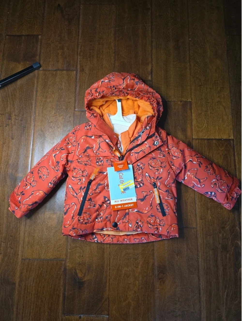 12m brand new all weather, three in one winter coat. From target item 211